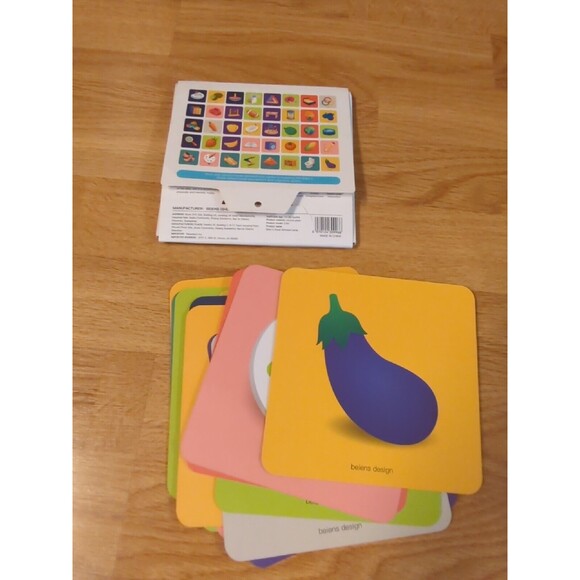 Beiens Visual Stimulus Cards Black And White And Multicolored Cards Lot Of 3 - Picture 10 of 10